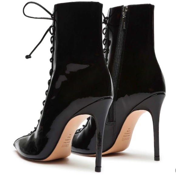 ⭐️SCHUTZ⭐️ANAIYA PATENT LEATHER BOOTIE SIZE: 7.5 HARD TO FIND W/ ORIGINAL BOX - Picture 4 of 6